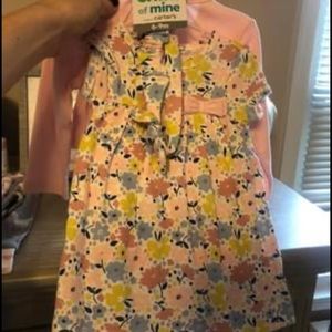 6-9 months dress set. Brand new with tags